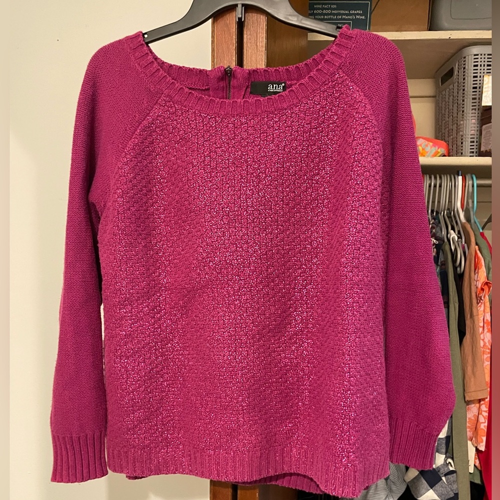 A.N.A. Hot Pink Sweater